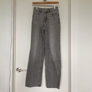 Wide leg jeans